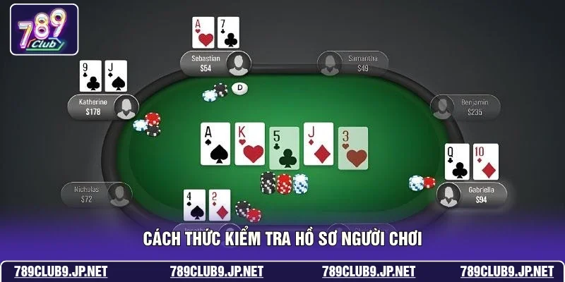 Cách thức kiểm tra hồ sơ người chơi