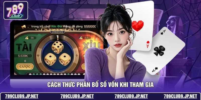 Cách thức phân bổ số vốn khi tham gia