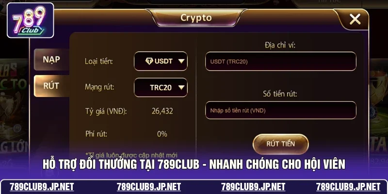 Hỗ Trợ Đổi Thưởng Tại 789club - Nhanh Chóng Cho Hội Viên