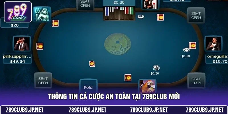 Thông tin cá cược an toàn tại 789club mới